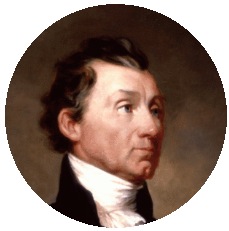 James Monroe Pinback Buttons