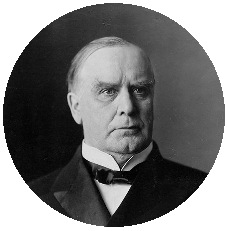 William McKinley Pinback Buttons